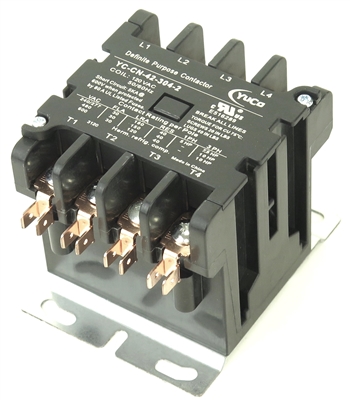 YuCo YC-CN-42-304-2 Replacement fits Siemens Furnas 42BF25AF Definite Purpose Contactor 30 AMP 4 POLE 120V Coil