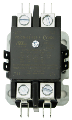 YuCo YC-CN-45-402-1 Replacement fits Siemens Furnas 45GG20AJ Definite Purpose Contactor 40A 2P 24V Coil