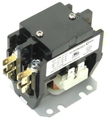 YuCo YC-CN-PBC202-2 Definite Purpose Contactor 20A 2P 120V Coil fits SA-2P-20A-120V