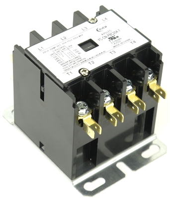 YuCo YC-CN-PBC204-7 Definite Purpose Contactor 20 AMP 4 POLE 277V Coil fits SA-4P-20A-277V