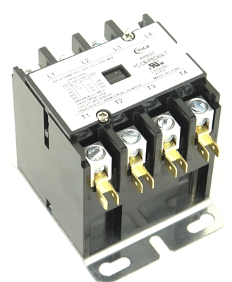 YuCo YC-CN-PBC404-7 Definite Purpose Contactor 40A 4P 277V Coil fits SA-4P-40A-277V