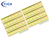 YuCo YC-DR-6-8 STEEL SLOTTED DIN RAIL 35mm X 7.5mm PR005 ASI RoHS