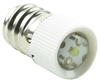 (100) YuCo YC-E12N-W-2D 110V DC WHITE LED BULB