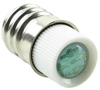 YuCo YC-E14N-G-2 110V AC/DC GREEN LED BULB