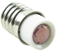 YuCo YC-E14N-R-1 24V AC/DC RED LED BULB