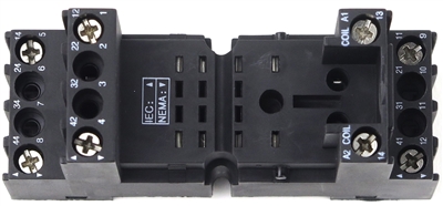 YC-REC-2P5A-SOCKET PBC-SOCKET-REC-2P5A SOCKET FOR PBC-REC-2P5A GENERAL PURPOSE RELAYS (MY2) SKB08E WITH CLIPS