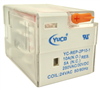 YC-REP-2P10-1 ICE CUBE GENERAL PURPOSE RELAY OCTAL BASE 8PIN 2PDT 10AMP 24VAC 50/60HZ  AC-COIL