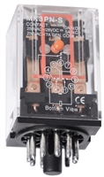 YC-REP-3P10A-4D 11-Pin Ice Cube General Purpose Relay - DC - 48V