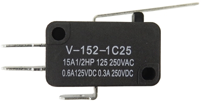 YuCo YC-V-152-1C25 SNAP ACTION MICRO SWITCH LS-V-152-1C25