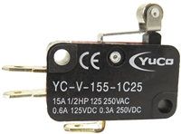 YuCo YC-V-155-1C25 SNAP ACTION MICRO SWITCH