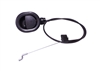RECLINER CABLE RELEASE | BROWN | ROUND | SHORT TAIL