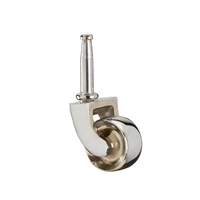 Chrome Brass Castor - Grip Neck