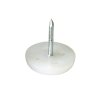 NAIL-ON | CHAIR GLIDE | WHITE | 18mm