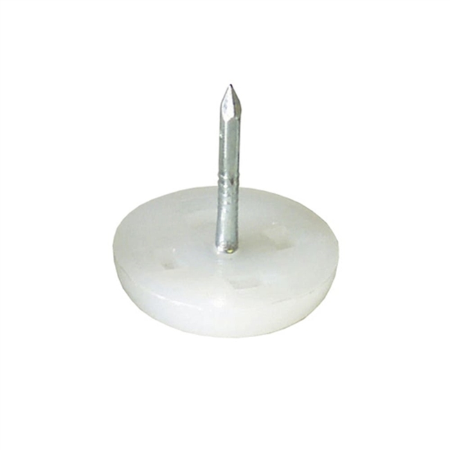 NAIL-ON | CHAIR GLIDE | WHITE | 18mm