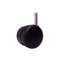 TWIN WHEEL CASTOR | DIAMETER 50mm | CIRCLIP 5/16"