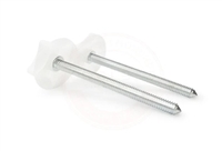 White Headboard Bolts
