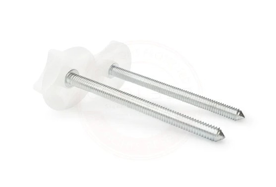 White Headboard Bolts