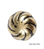 UPHOLSTERY NAILS | GOLD ASTER WHIRL