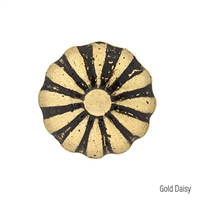 UPHOLSTERY NAILS | GOLD DAISY| 11mm HEAD