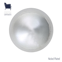UPHOLSTERY NAILS | NICKEL PLATED SILVER | 10.5mm HEAD | 13mm SHANK