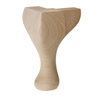Queen Anne Furniture Leg 150mm - Unstained