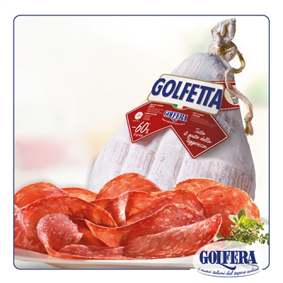 Pastosa Imported Golfetta Italian Salame Curbside