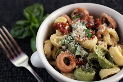 Tri-Color Cheese Filled Tortellini