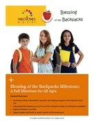 Blessing of Backpacks Milestone Module Download