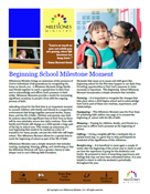 Beginning School Milestone Moment Download