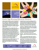 Easter Egg Blessing Milestone Moment Download