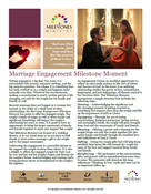 Marriage Engagement Milestone Moment