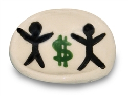 Kids and Money Stone for Gifting