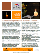 Remembering the Saints Milestone Moment Download