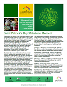 Saint Patrick's Day Milestone Moment Download
