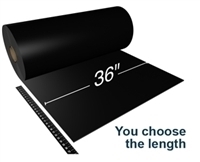 60 Duro Neoprene Rubber Sheet - PSA One Side - 1/16" Thick x 36" Wide x 10 Feet Per Roll