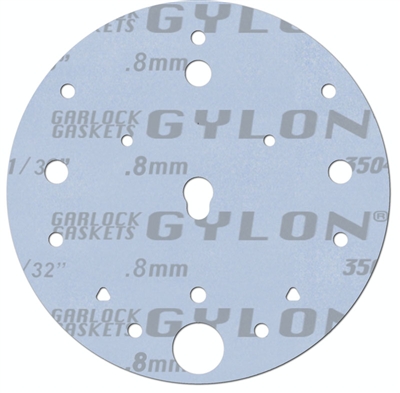 Garlock GylonÂ® 3504 Blue PTFE - Custom Gasket - 1/32" x 6.062" OD