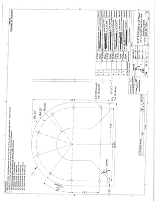 50 Duro Neoprene Rubber Gasket -B20-05-1054 4" - 1/4" Thick