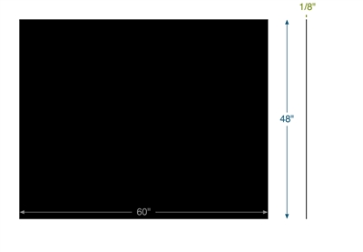 Neoprene - 80 Durometer -  1/8" Thick - 48" x 60"