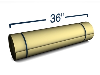 Gum Rubber -  1/4" Thick - 36" x 300"