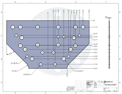 TeaditÂ® TF1570 - .062" Thick - 8.69" x 15"