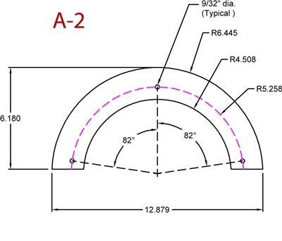 SantopreneÂ® 241-55 - Certified NSF-61 - 1/8" Thick - 12.879" - A2