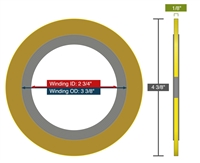 Equalseal EQSW - 300 Lb. Class - 2" Spiral Wound Gasket