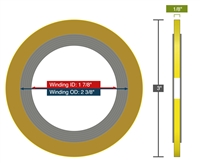 Equalseal EQSWP - 300 Lb. Class - 1.25" Spiral Wound Gasket