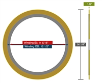 Equalseal EQSWP - 300 Lb. Class - 10" - Pack of 5 Spiral Wound Gaskets