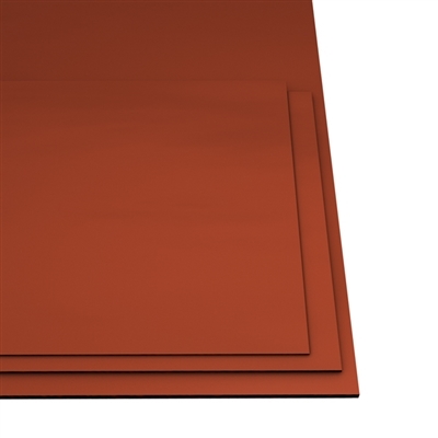 Red Silicone Sponge Medium Density Sheet