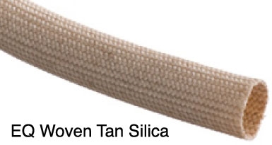 Woven SilicaTubing - 3/8" ID x 1/8" Thick Wall