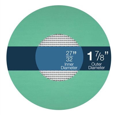 Strainer Gasket- EQ 750G, 1/2" Pipe Size, Ring Style , 100 SS Mesh