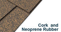 Cork and Neoprene Sheet - 3/8" Thick x 12" x 12"