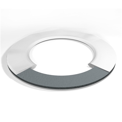 Slit TFE Envelope Ring EPDM Filler - 6" Pipe Size - 1/8" Thick - 150 Lb.