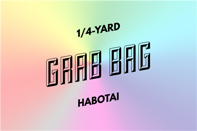 grab bag: eight 1/4-yard pieces of habotai